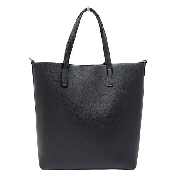 SAINT LAURENT PARIS Toy Shopping Black Leather - Tote Bag 328-061025 - Picture 2 of 9